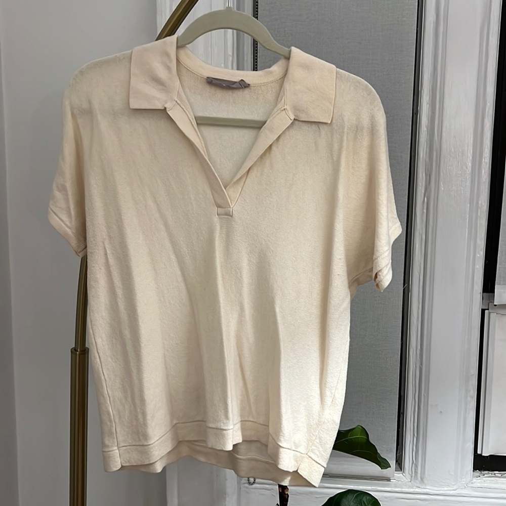 Merino Wool Collared Sweater